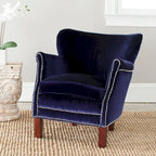 Corie Brown Club Chair - 26.6 x 28.9 x 29.3 - 27Wx29Dx29H