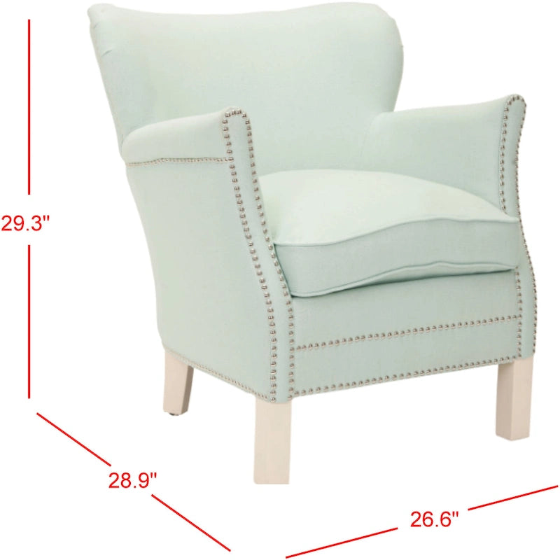 Corie Brown Club Chair - 26.6 x 28.9 x 29.3 - 27Wx29Dx29H