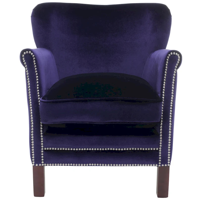 Corie Brown Club Chair - 26.6 x 28.9 x 29.3 - 27Wx29Dx29H