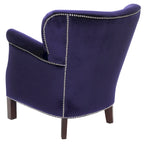 Corie Brown Club Chair - 26.6 x 28.9 x 29.3 - 27Wx29Dx29H
