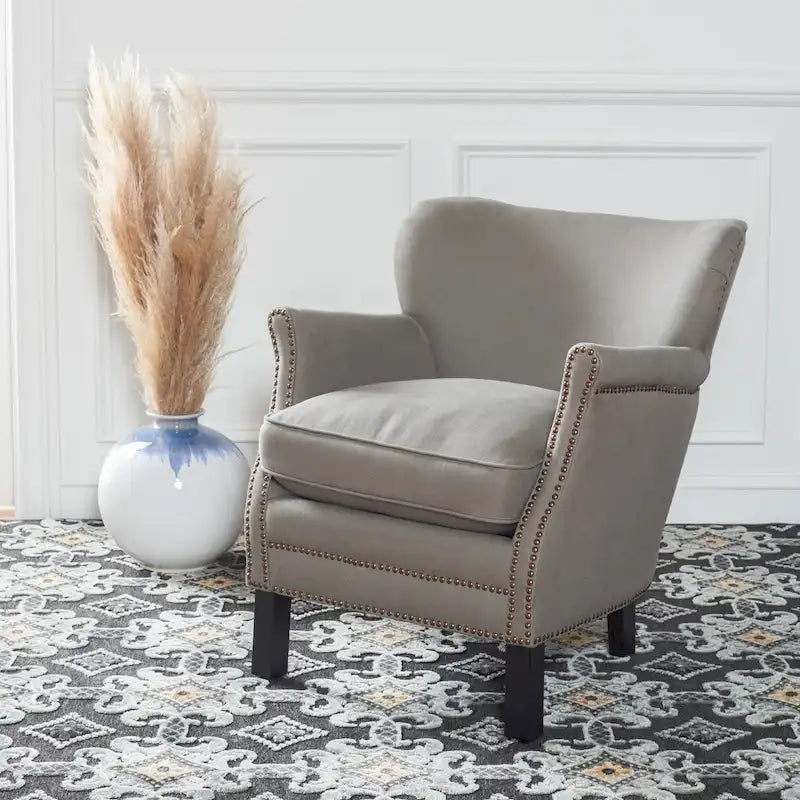 Corie Brown Club Chair - 26.6 x 28.9 x 29.3 - 27Wx29Dx29H