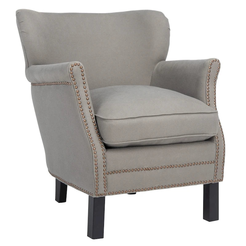 Corie Brown Club Chair - 26.6 x 28.9 x 29.3 - 27Wx29Dx29H