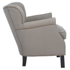 Corie Brown Club Chair - 26.6 x 28.9 x 29.3 - 27Wx29Dx29H