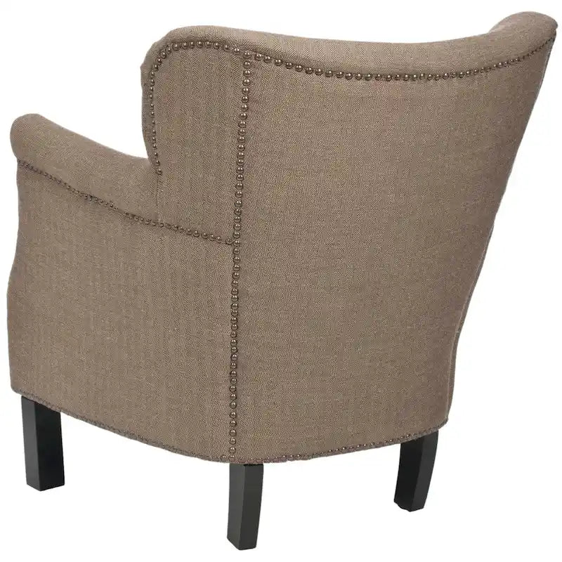 Corie Brown Club Chair - 26.6 x 28.9 x 29.3 - 27Wx29Dx29H