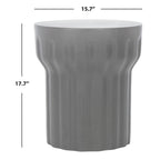 SAFAVIEH Ulya Concrete Indoor/ Outdoor Accent Table - 15.7 x 15.7 x 17.7 - 16Wx16Dx18H