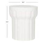 SAFAVIEH Ulya Concrete Indoor/ Outdoor Accent Table - 15.7 x 15.7 x 17.7 - 16Wx16Dx18H