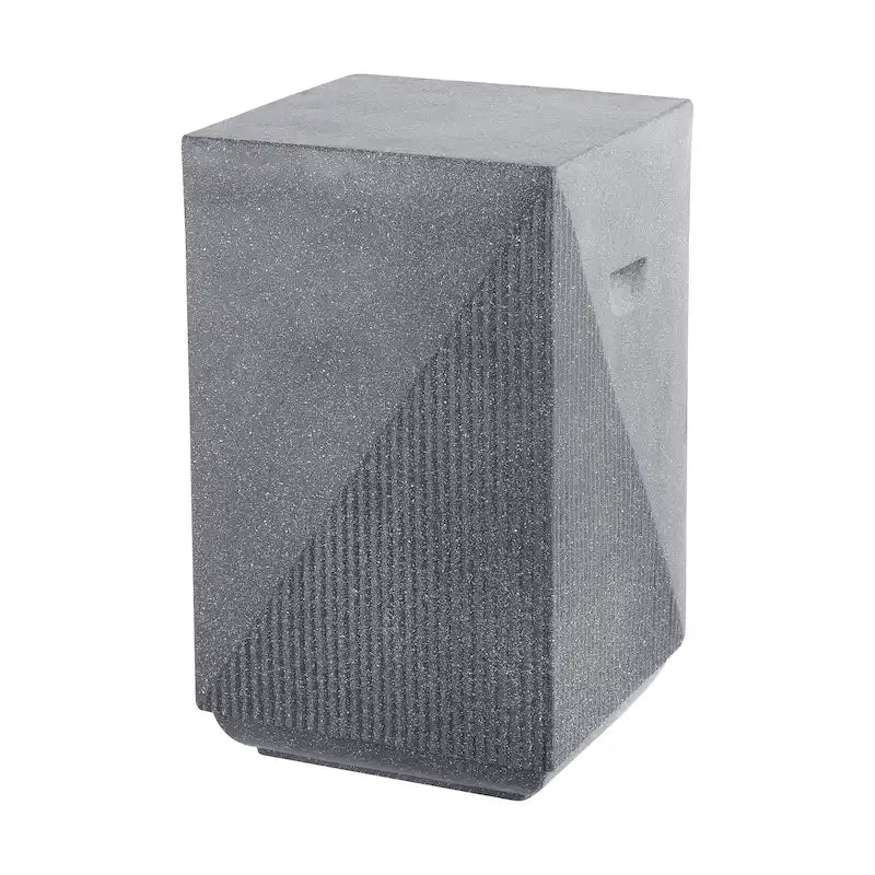 Rashida 20.75 Contemporary Minimalist Square Accent Table , by JONATHAN Y