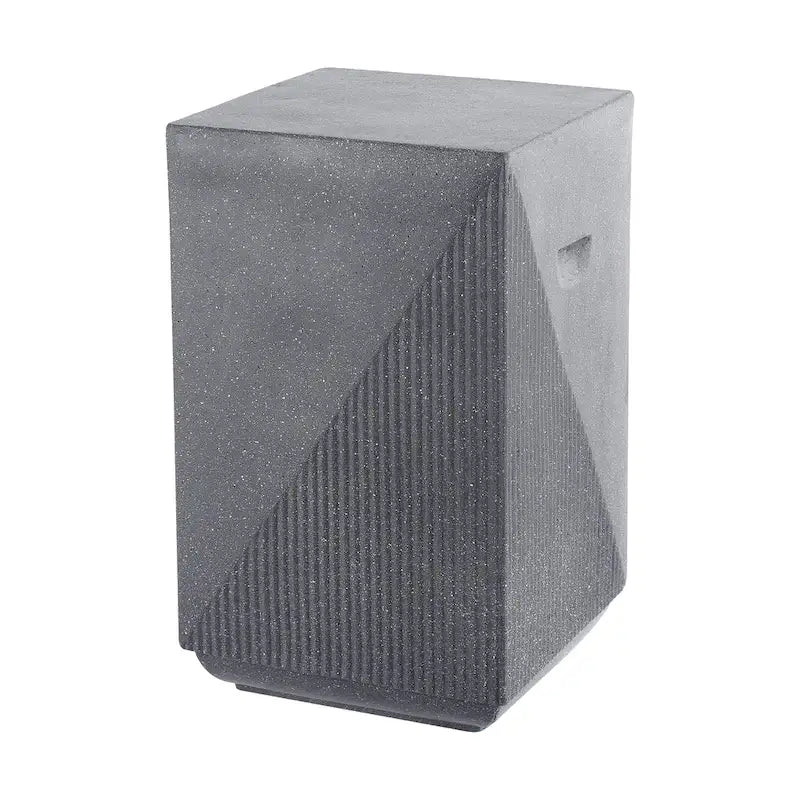 Rashida 20.75 Contemporary Minimalist Square Accent Table , by JONATHAN Y