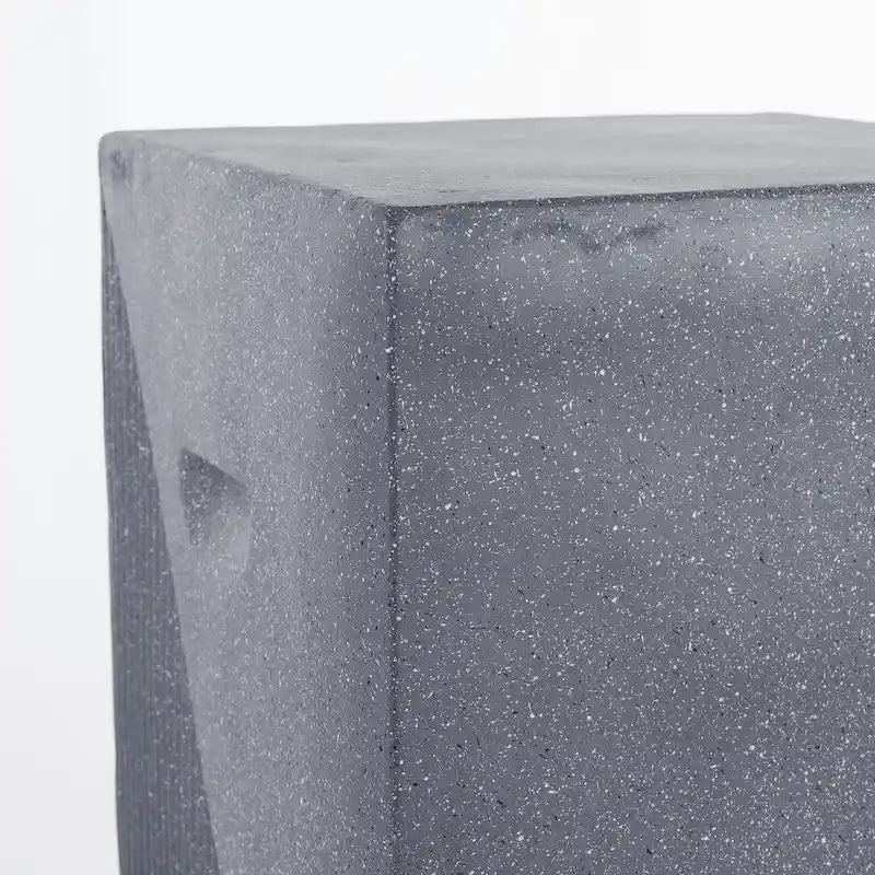 Rashida 20.75 Contemporary Minimalist Square Accent Table , by JONATHAN Y