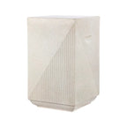 Rashida 20.75 Contemporary Minimalist Square Accent Table , by JONATHAN Y