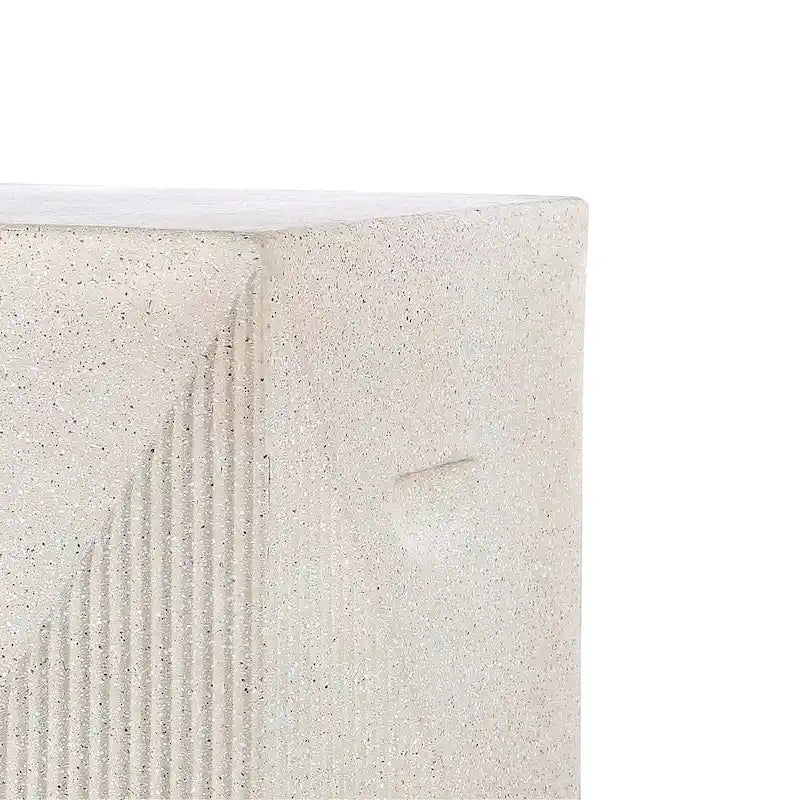 Rashida 20.75 Contemporary Minimalist Square Accent Table , by JONATHAN Y