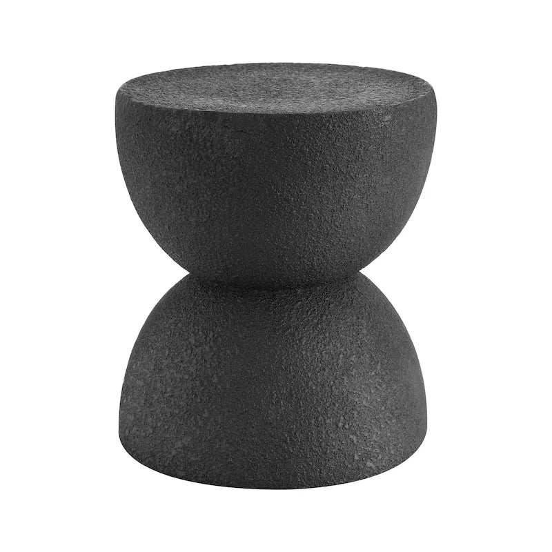 Louisa 18 Mid-Century Modern Drum Accent Table , by JONATHAN Y