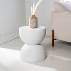 Louisa 18 Mid-Century Modern Drum Accent Table , by JONATHAN Y