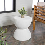 Louisa 18 Mid-Century Modern Drum Accent Table , by JONATHAN Y