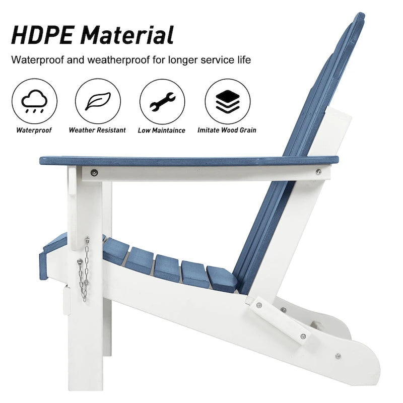 Aoodor Folding Patio Chairs - Stylish and Portable Seating - N/A