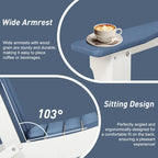 Aoodor Folding Patio Chairs - Stylish and Portable Seating - N/A