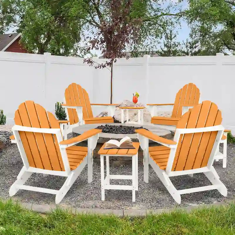 Aoodor Folding Patio Chairs - Stylish and Portable Seating - N/A