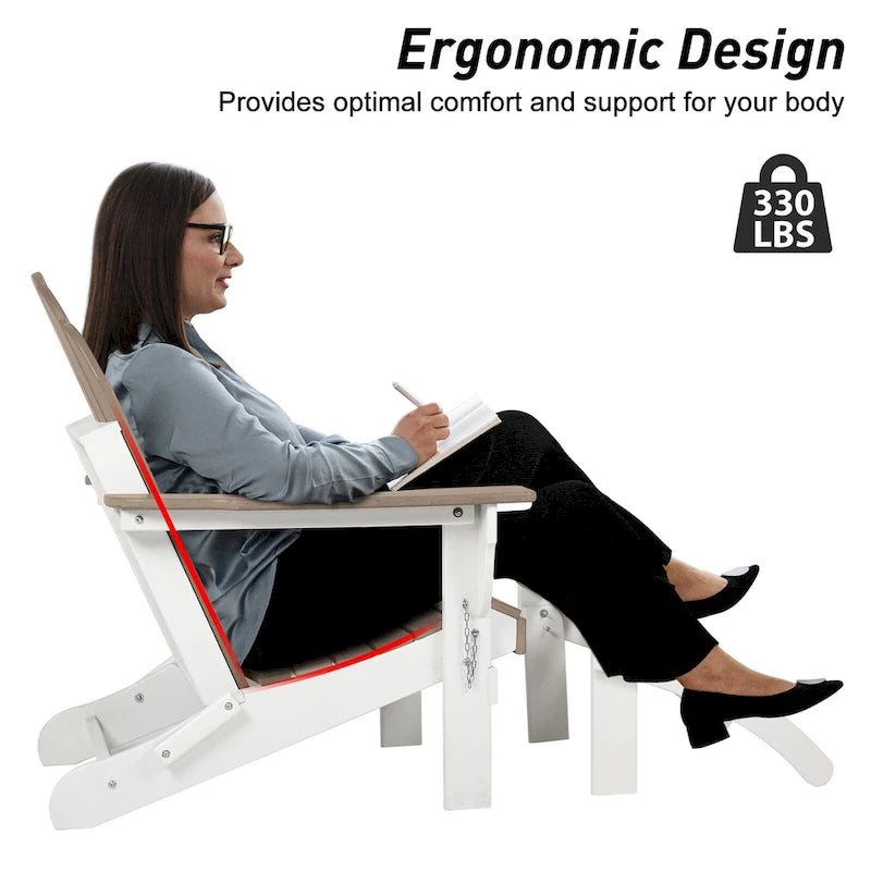 Aoodor Folding Patio Chairs - Stylish and Portable Seating - N/A