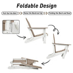Aoodor Folding Patio Chairs - Stylish and Portable Seating - N/A