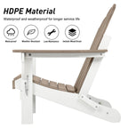 Aoodor Folding Patio Chairs - Stylish and Portable Seating - N/A