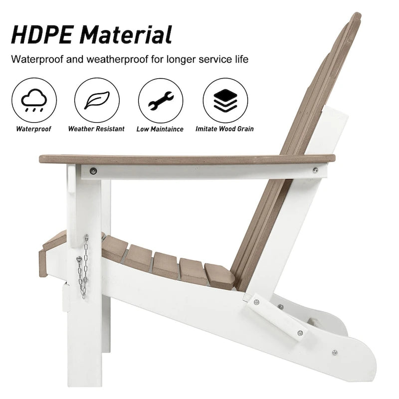Aoodor Folding Patio Chairs - Stylish and Portable Seating - N/A