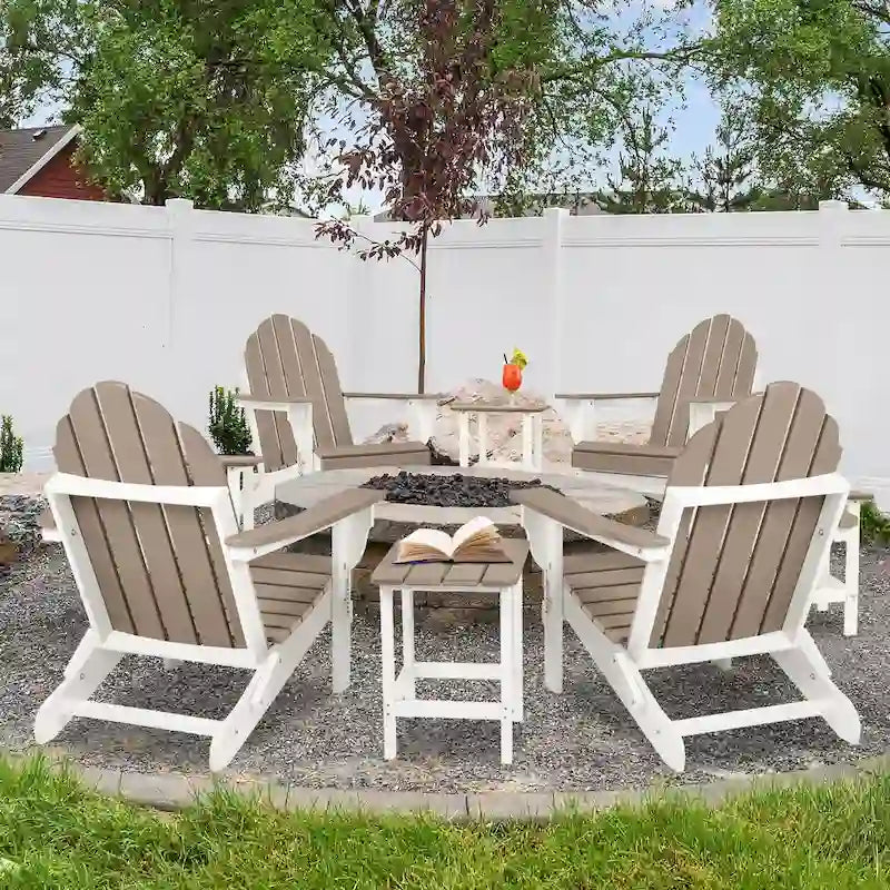 Aoodor Folding Patio Chairs - Stylish and Portable Seating - N/A