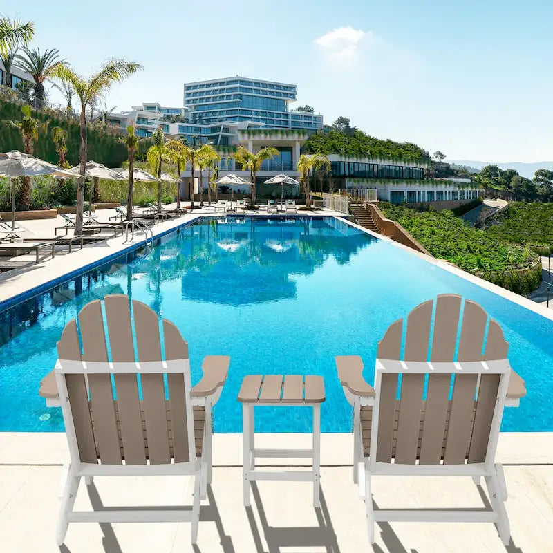 Aoodor Folding Patio Chairs - Stylish and Portable Seating - N/A