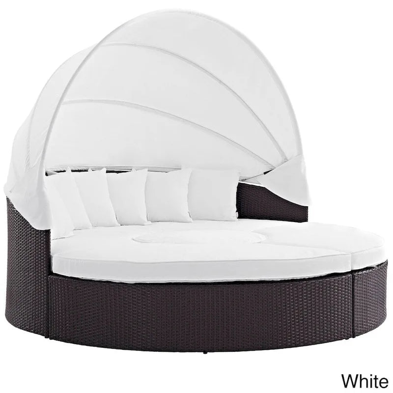 Convene 86-inch Canopy Outdoor Patio Daybed