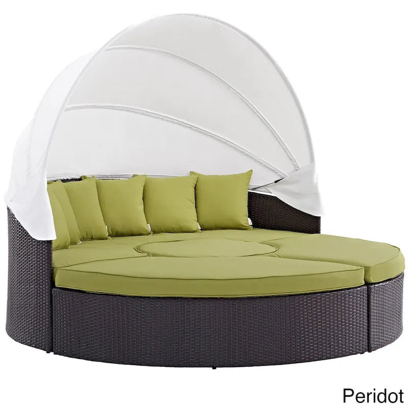 Convene 86-inch Canopy Outdoor Patio Daybed