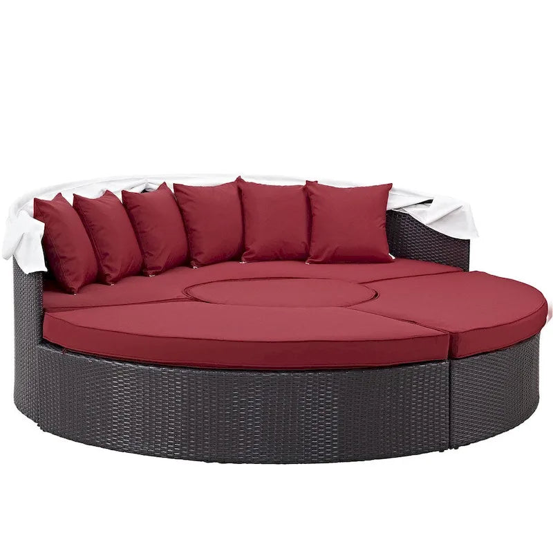 Convene 86-inch Canopy Outdoor Patio Daybed