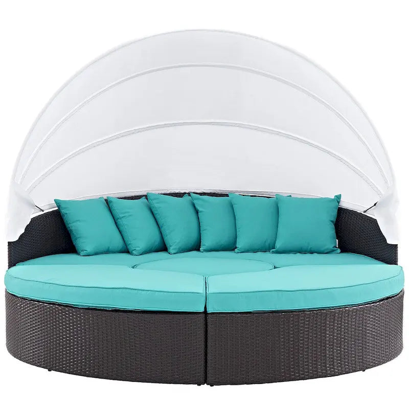 Convene 86-inch Canopy Outdoor Patio Daybed