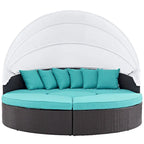 Convene 86-inch Canopy Outdoor Patio Daybed