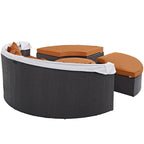 Convene 86-inch Canopy Outdoor Patio Daybed