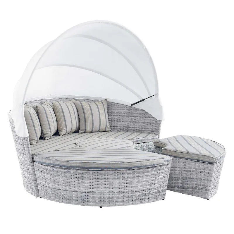 Scottsdale Canopy Sunbrella Outdoor Patio Daybed
