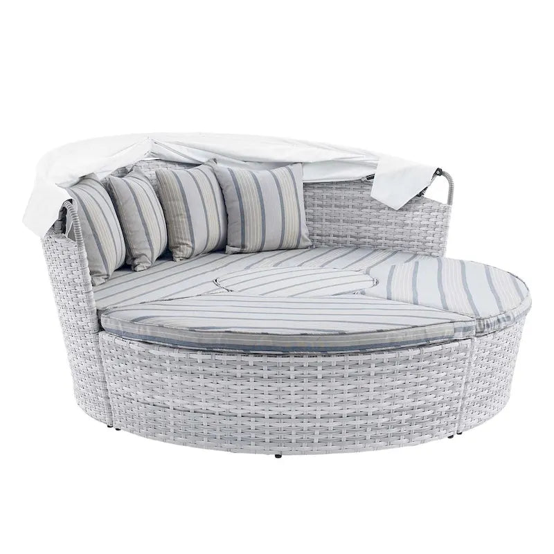 Scottsdale Canopy Sunbrella Outdoor Patio Daybed