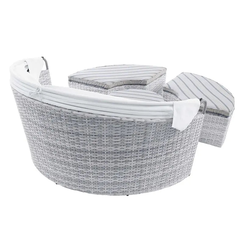 Scottsdale Canopy Sunbrella Outdoor Patio Daybed
