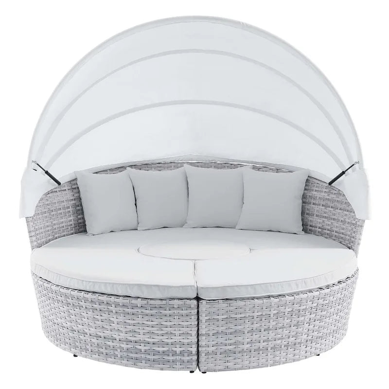 Scottsdale Canopy Sunbrella Outdoor Patio Daybed