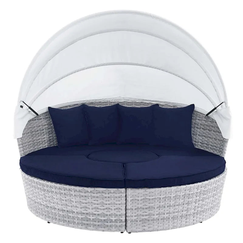 Scottsdale Canopy Sunbrella Outdoor Patio Daybed