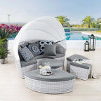 Scottsdale Canopy Sunbrella Outdoor Patio Daybed
