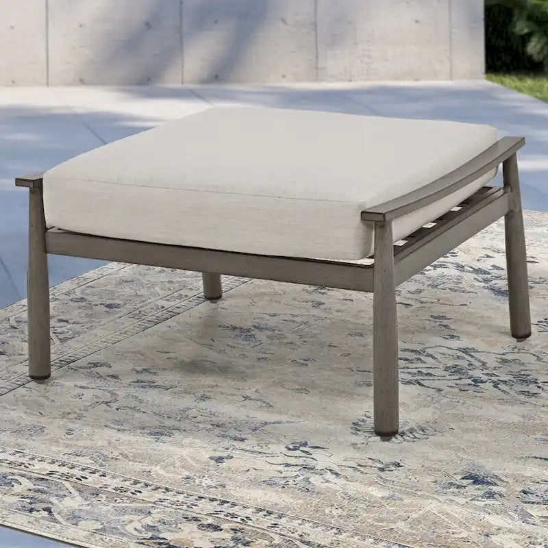 7-Piece Aluminum Patio Conversation Set, 3-Seat Outdoor Couch and Loveseat with Ottomans and Coffee Table