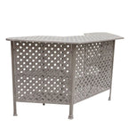 Aged Bronze Aluminum Party Bar Table