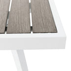 Glitzhome Outdoor Modern Patio Aluminum Sectional Seater Sofa or Coffee Side Table
