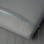 Glitzhome Outdoor Modern Patio Aluminum Sectional Seater Sofa or Coffee Side Table