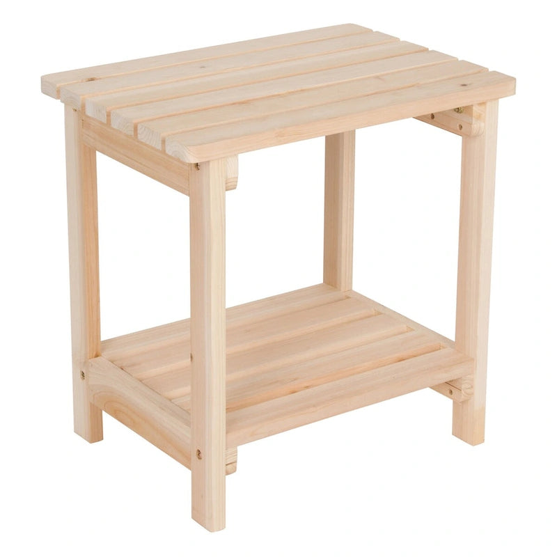 Luca 19.75 Rectangular Outdoor Patio Side Table