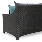 Deco 8 Piece Aluminum Outdoor Patio Sofa & Club Chair Set