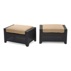Deco 8 Piece Aluminum Outdoor Patio Sofa & Club Chair Set