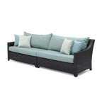 Deco 8 Piece Aluminum Outdoor Patio Sofa & Club Chair Set