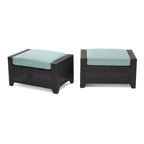 Deco 8 Piece Aluminum Outdoor Patio Sofa & Club Chair Set