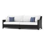 Deco 8 Piece Aluminum Outdoor Patio Sofa & Club Chair Set