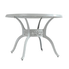 Patio Table Round Outdoor Coffee Table with Umbrella Hole
